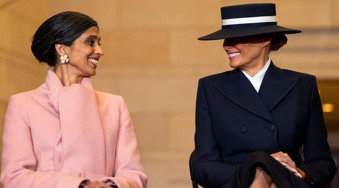 Trumpova inaugurace: Usha Vance a Melania Trump