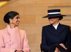 Trumpova inaugurace: Usha Vance a Melania Trump