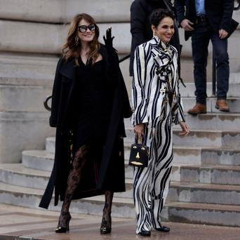 Paris Fashion Week: Carla Bruni a Farida Khelfa