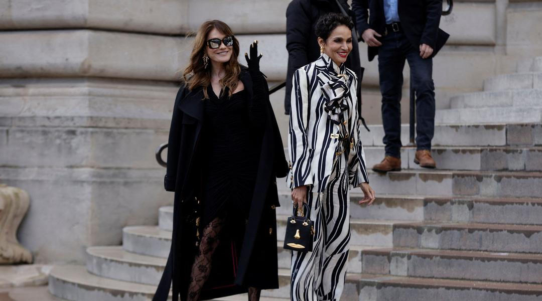 Paris Fashion Week: Carla Bruni a Farida Khelfa