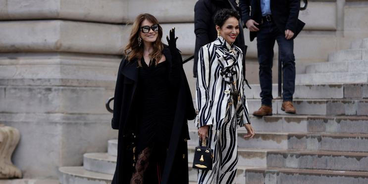 Paris Fashion Week: Carla Bruni a Farida Khelfa