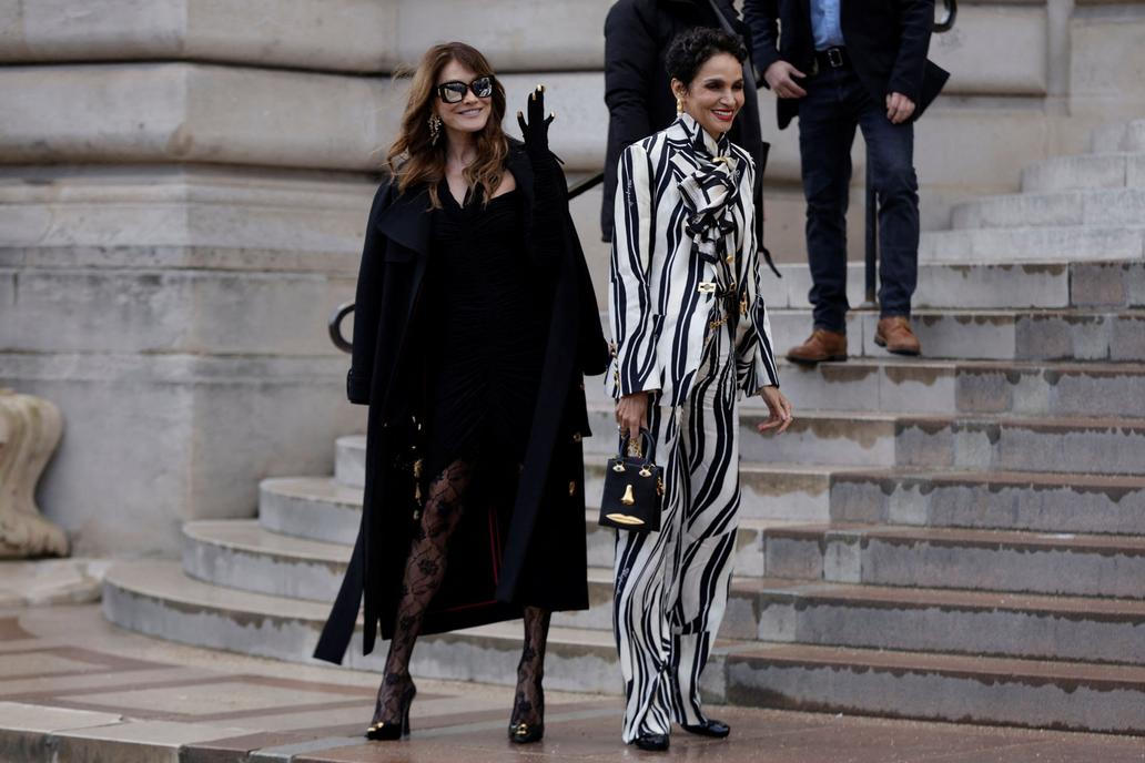 Paris Fashion Week: Carla Bruni a Farida Khelfa