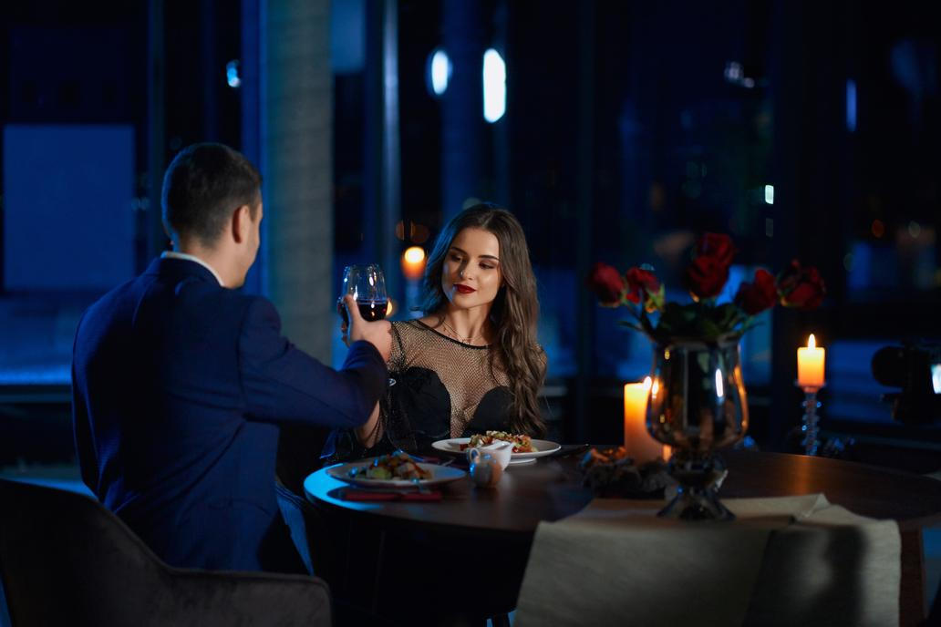 Romantická večeře ve dvou