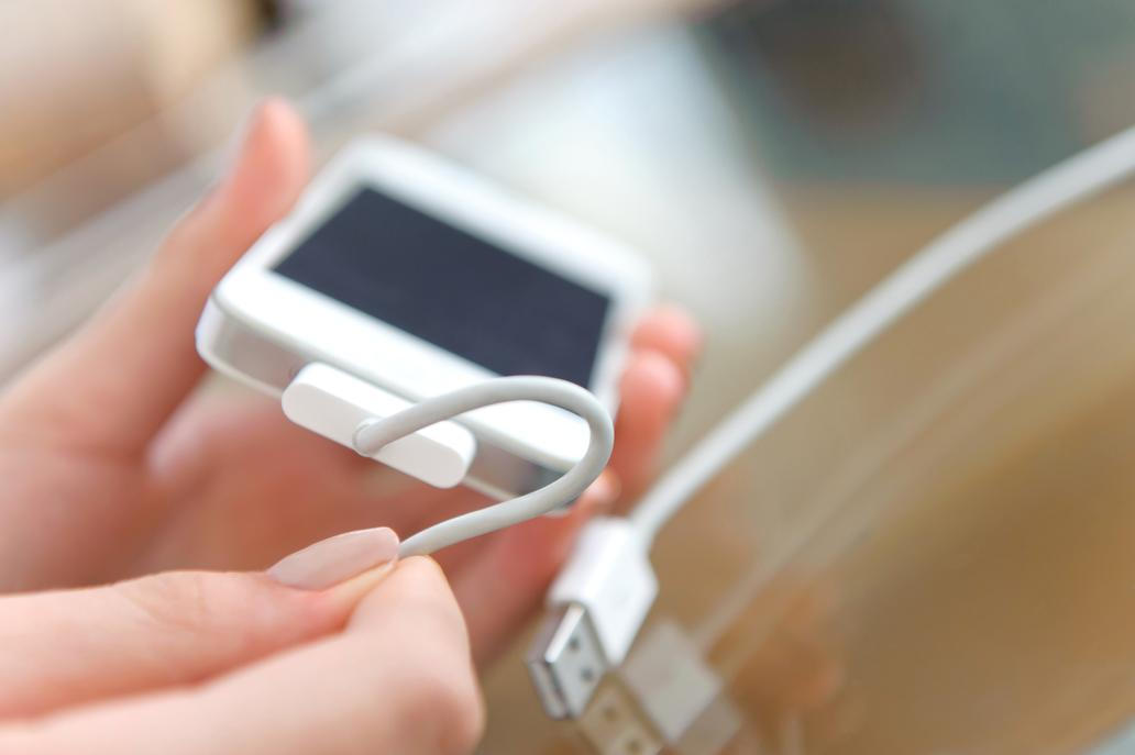 Nabíjení smartphone