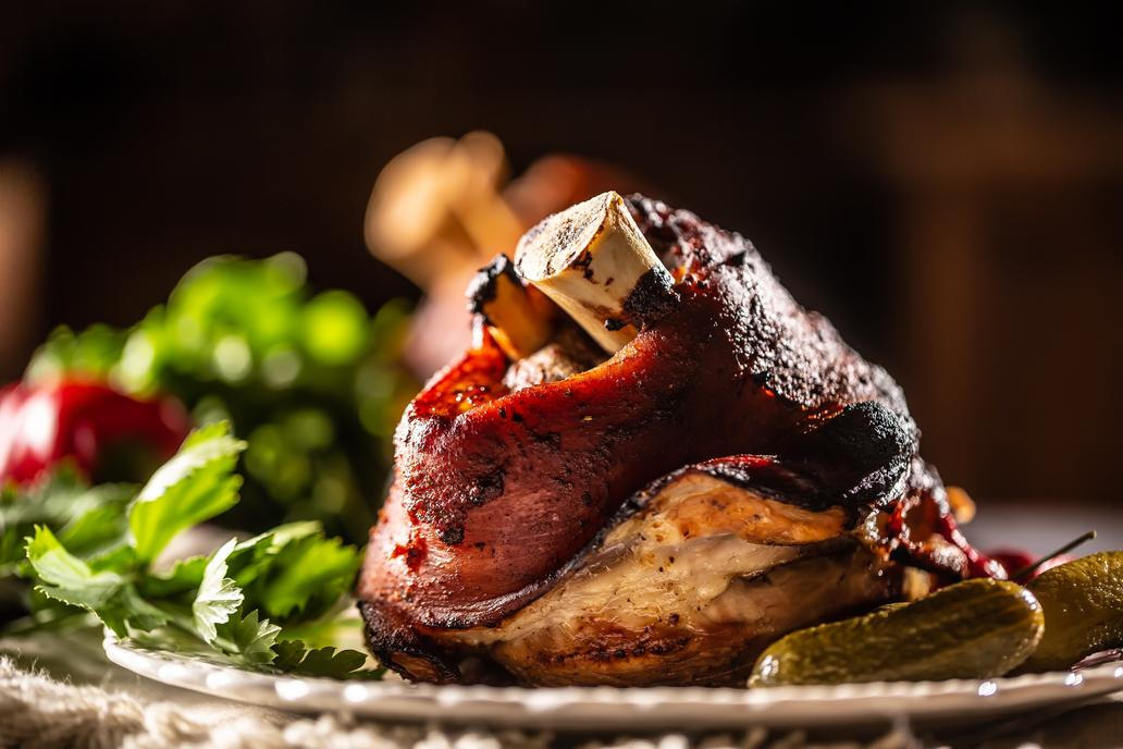 Pečené vepřové koleno