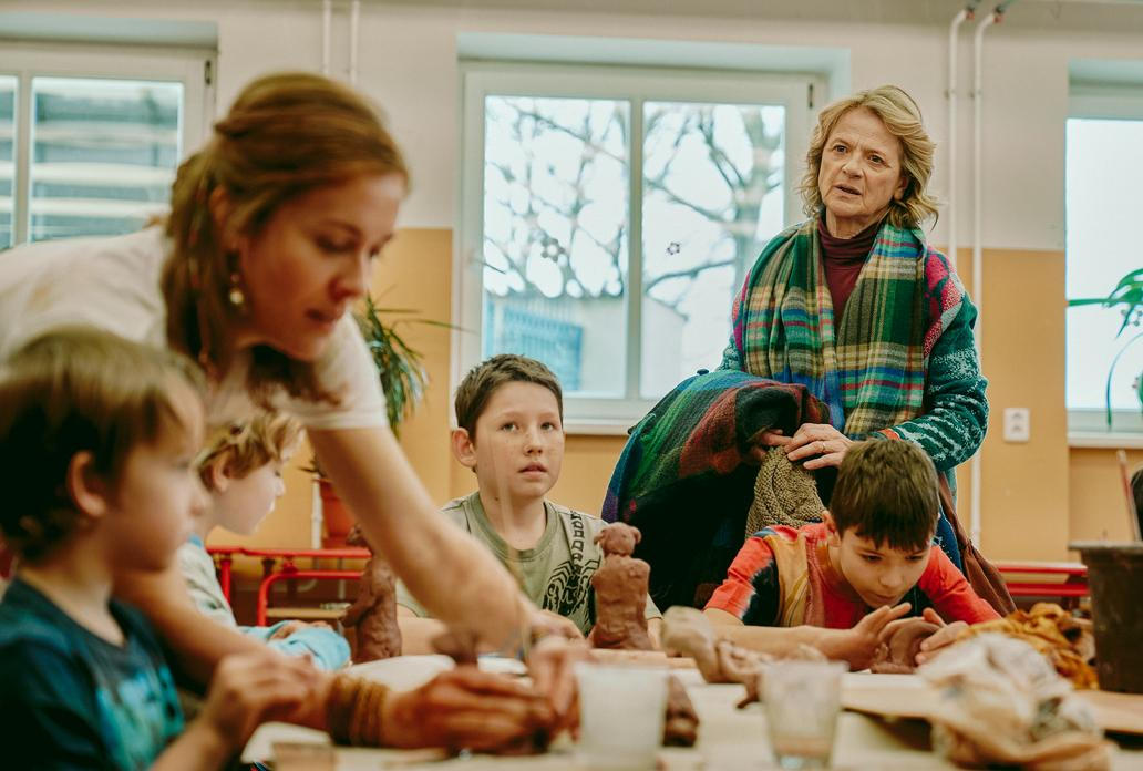 Natáčení seriálu Mozaika