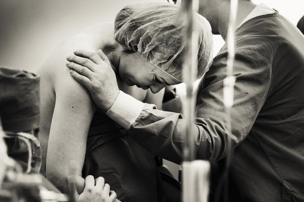 porod císařským řezem