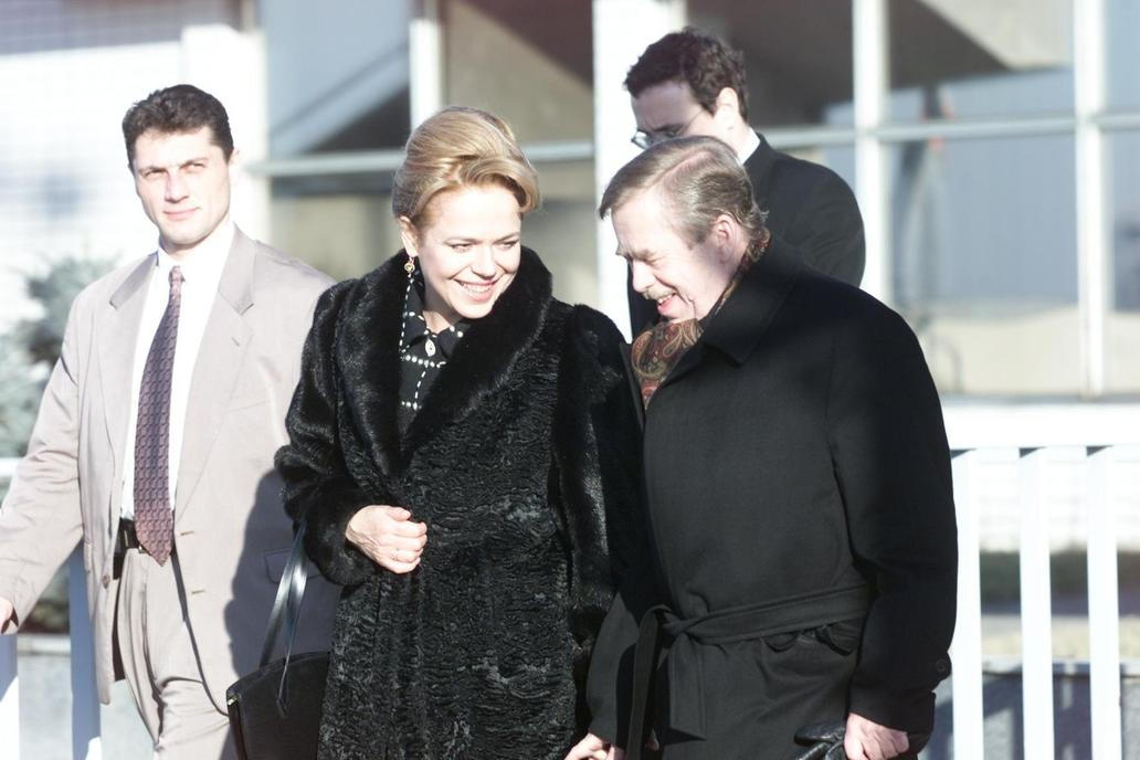Dagmar Havlová a Václav Havel