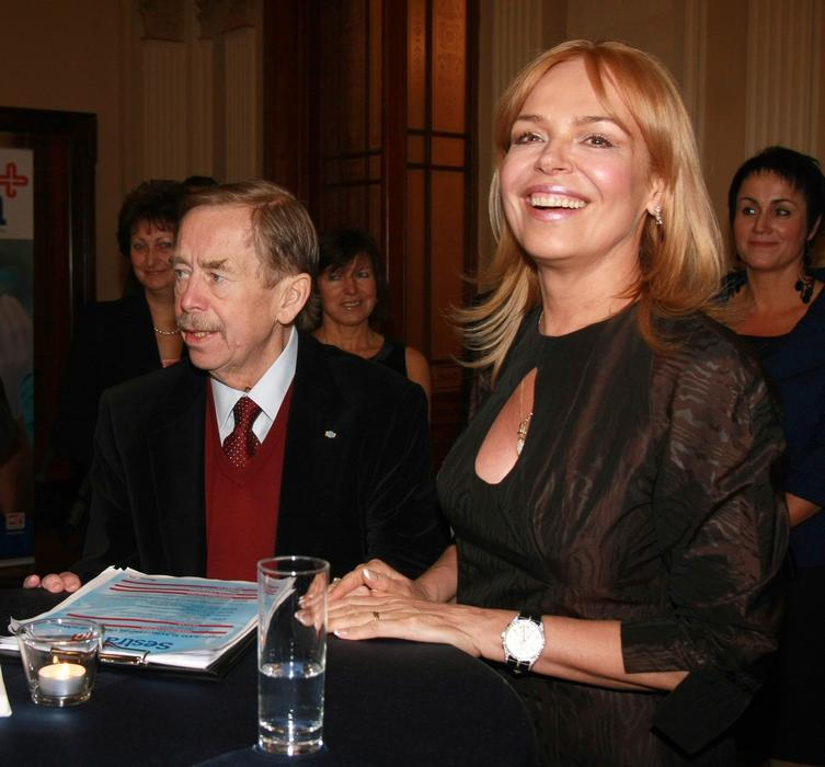 Václav Havel a Dagmar Havlová
