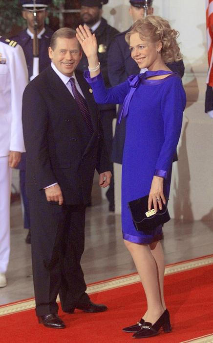 Václav Havel a Dagmar Havlová