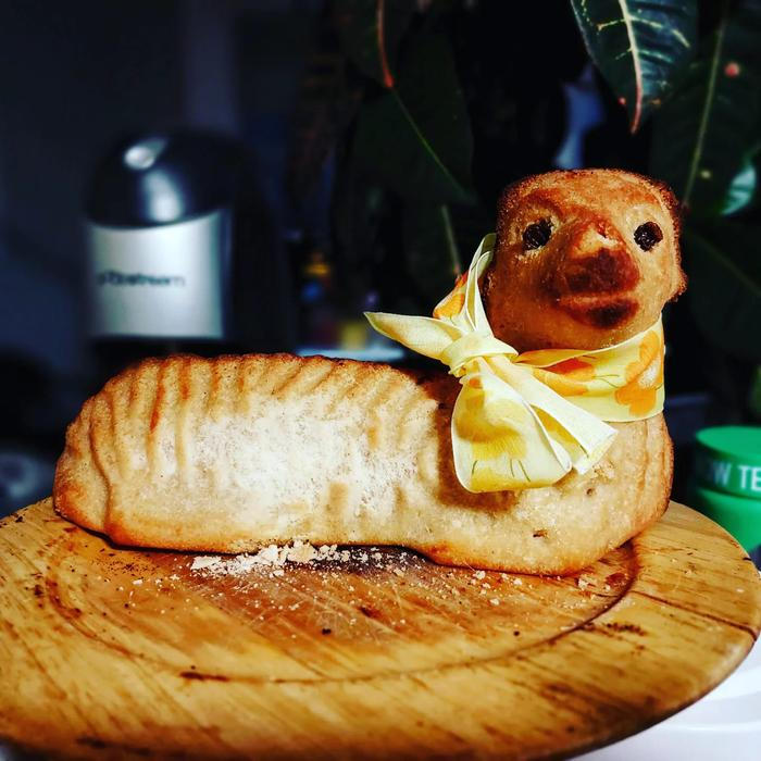 Nepovedený velikonoční beránek