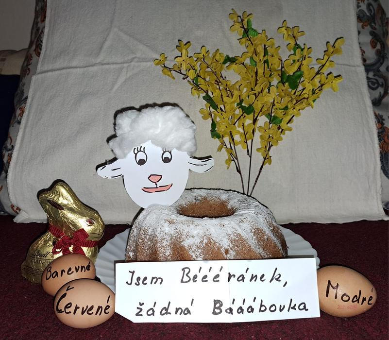 Nepovedený velikonoční beránek