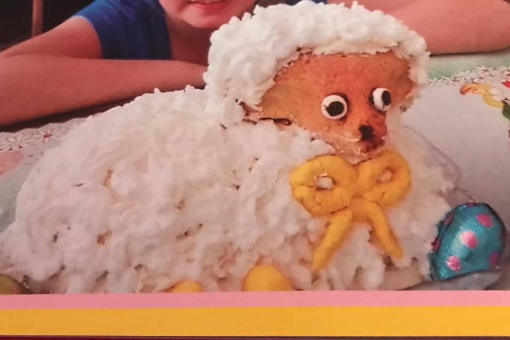 Nepovedený velikonoční beránek