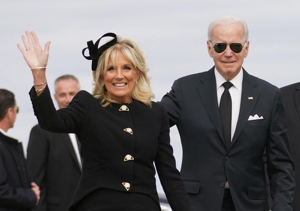 Pohřeb papeže Františka: Jill a Joe Bidenovi