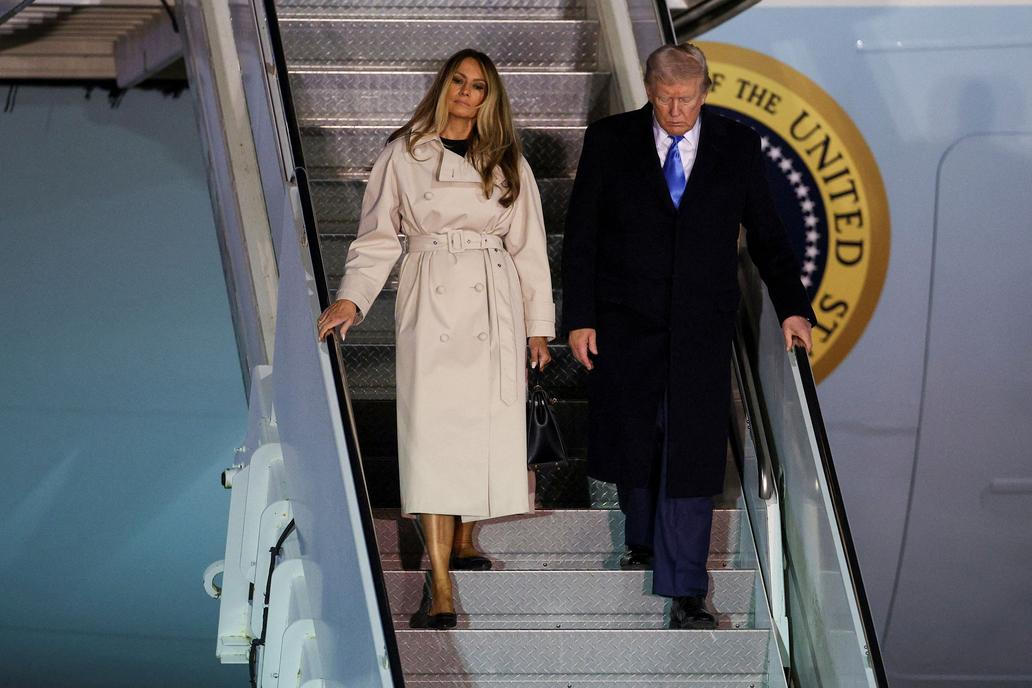 Pohřeb papeže Františka: Melania a Donald Trumpovi