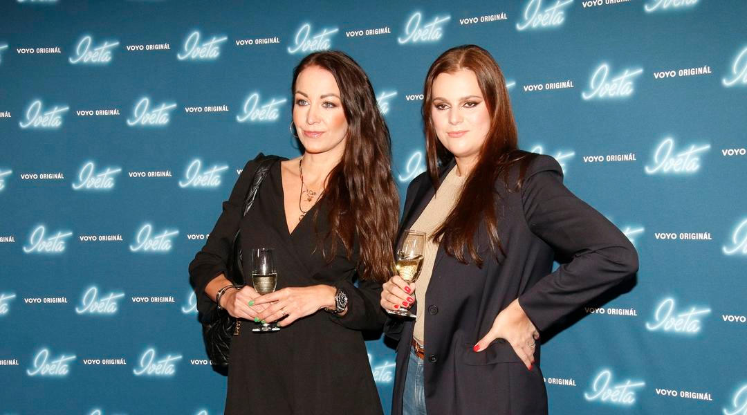 Agáta Hanychová a Ornella Koktová