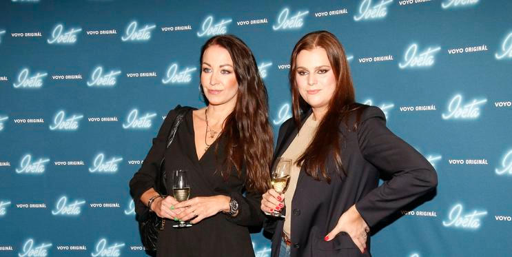 Agáta Hanychová a Ornella Koktová