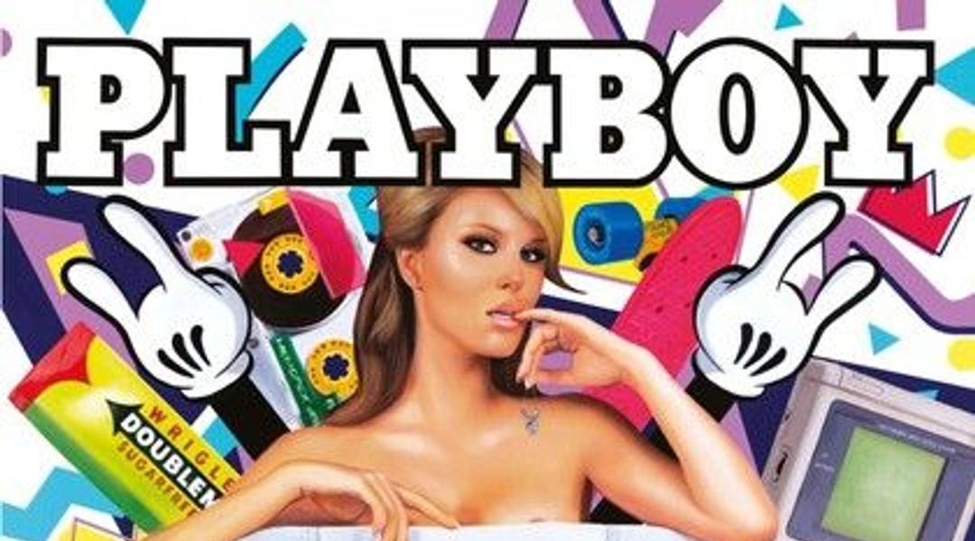 Titulní strana časopisu Playboy
