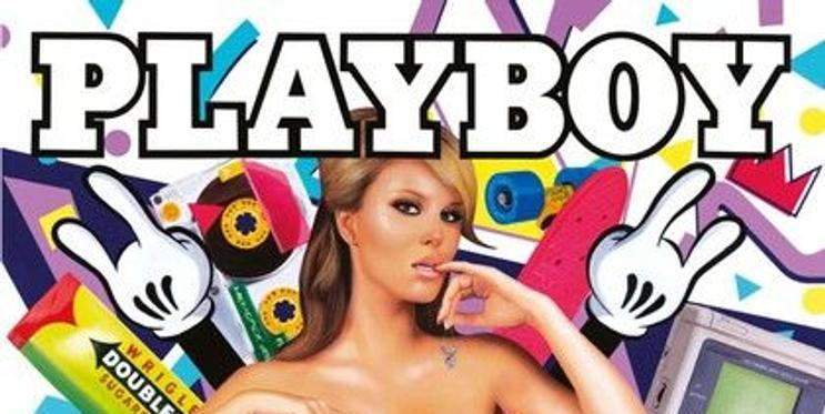 Titulní strana časopisu Playboy