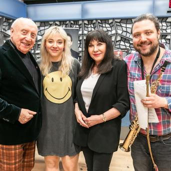 Felix Slováček, Anna Slováčková, Dagmar Patrasová, Felix Slováček jr.