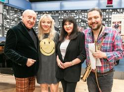 Felix Slováček, Anna Slováčková, Dagmar Patrasová, Felix Slováček jr.