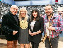 Felix Slováček, Anna Slováčková, Dagmar Patrasová, Felix Slováček jr.