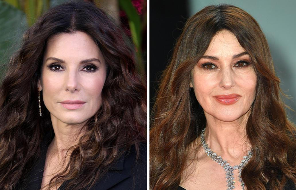 Sandra Bullock a Monica Bellucci