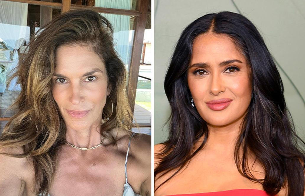 Cindy Crawford a Salma Hayek