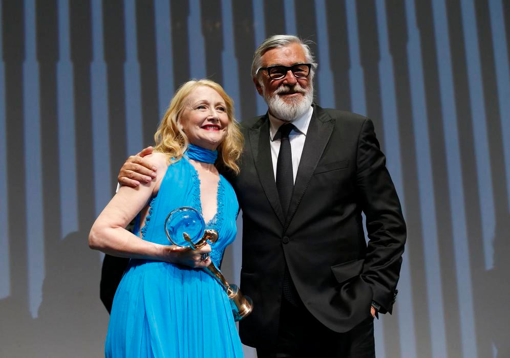 Patricia Clarkson a Jiří Bartoška