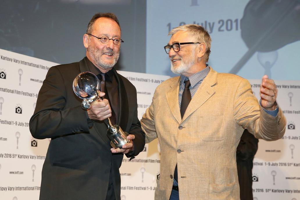 Jean Reno a Jiří Bartoška