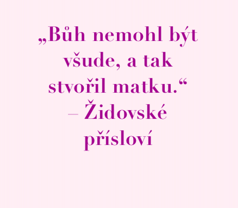 Dojemný citát ke dni matek