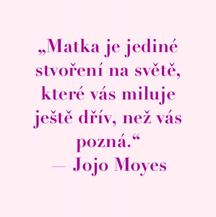 Dojemný citát ke dni matek