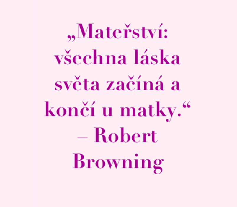 Dojemný citát ke dni matek