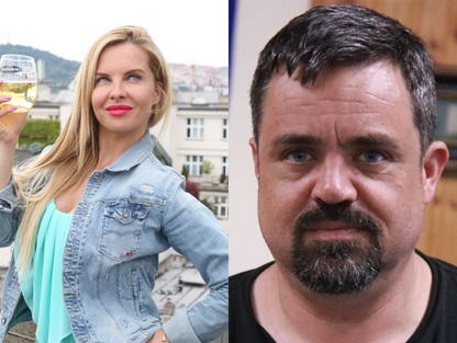 Pavel Novotný a Kateřina Kristelová