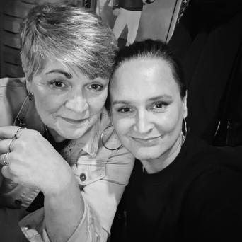 Jana Vránová s maminkou