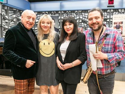 Felix Slováček, Anna Slováčková, Dagmar Patrasová, Felix Slováček jr.