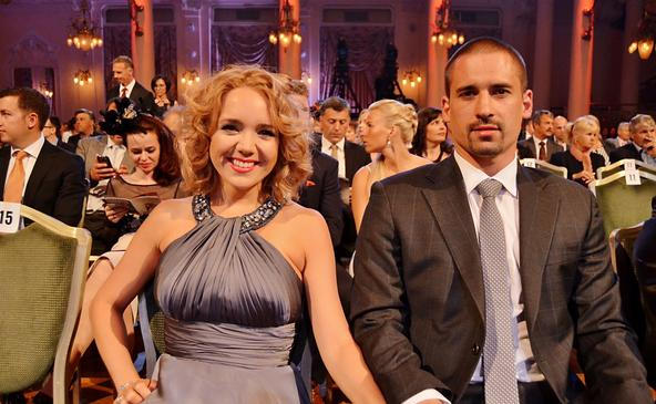 Lucie Vondráčková a Tomáš Plekanec