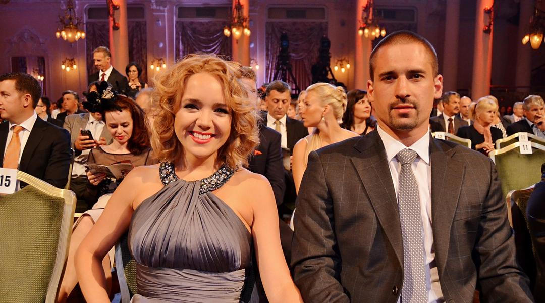 Lucie Vondráčková a Tomáš Plekanec