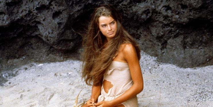 Brooke Shields ve snímku Modrá laguna (1980)