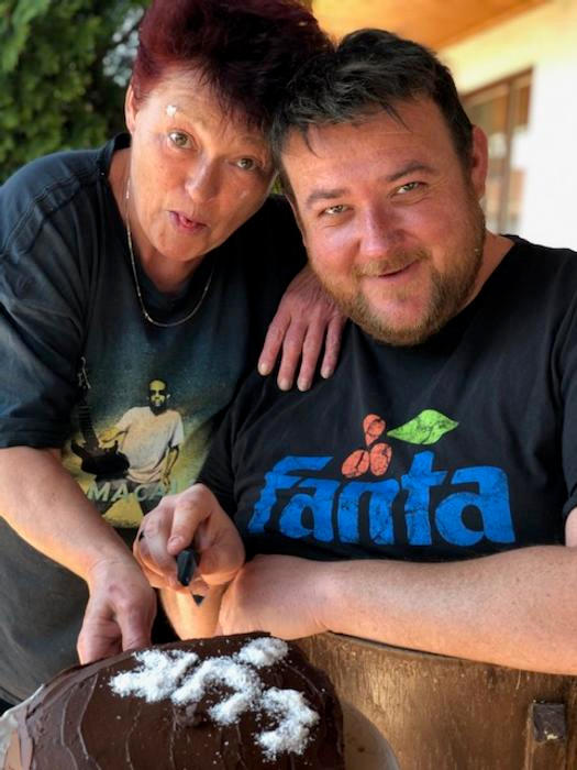 Lukáš Malínek s Valérii Zawadskou