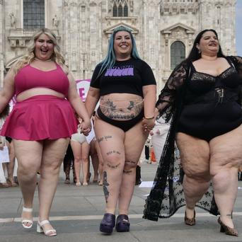 Bodypositive Catwalk v Miláně
