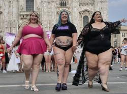 Bodypositive Catwalk v Miláně