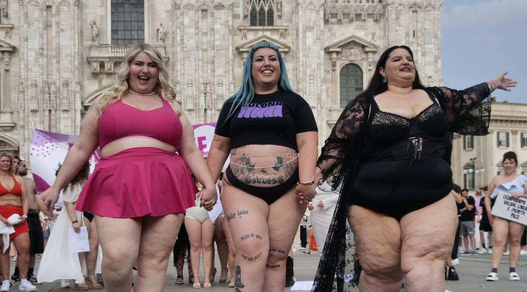 Bodypositive Catwalk v Miláně