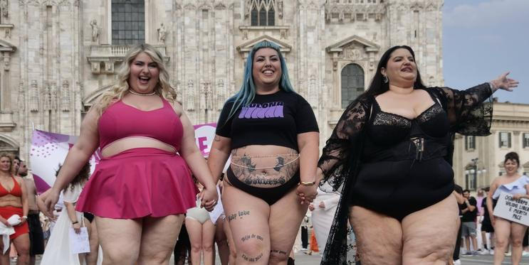 Bodypositive Catwalk v Miláně
