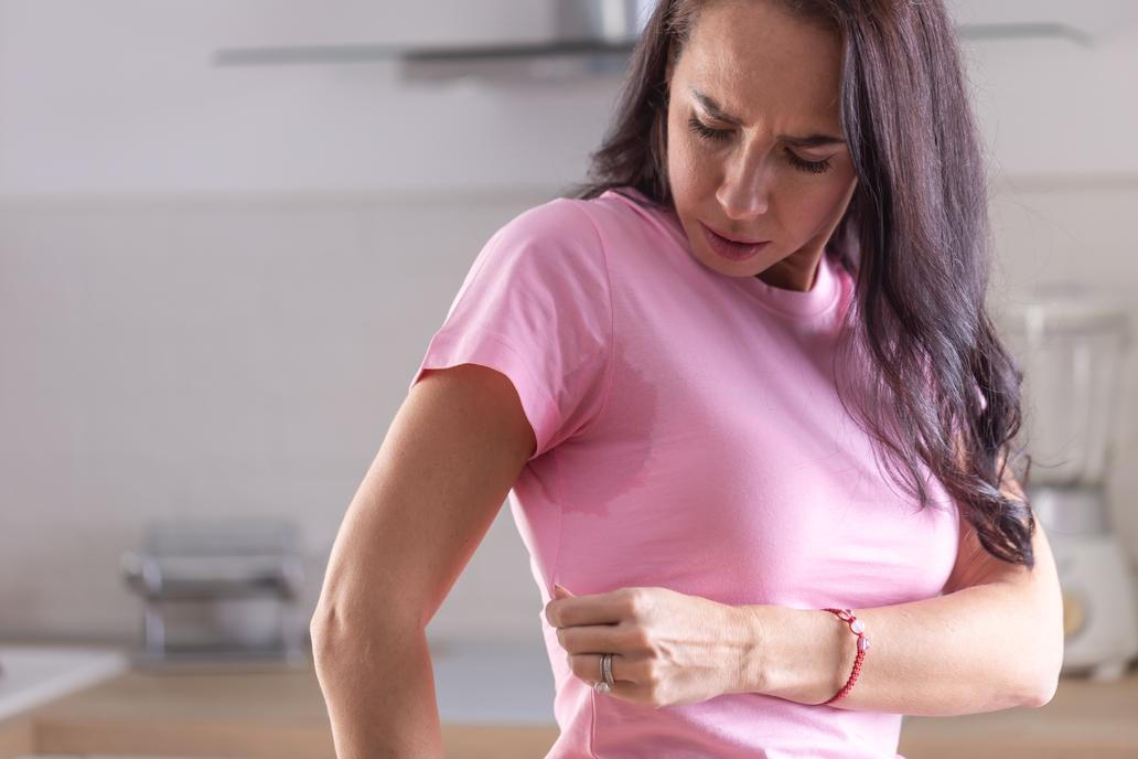 Pocení, kruhy v podpaží