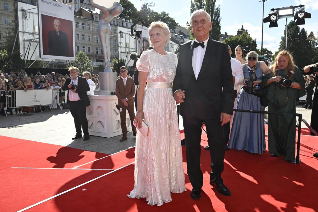 MFFKV: Miroslav Donutil s manželkou Zuzanou