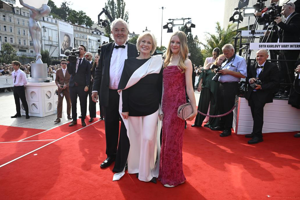 MFFKV: Jana Švandová s rodinou