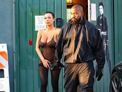 Kanye West a Bianca Censori