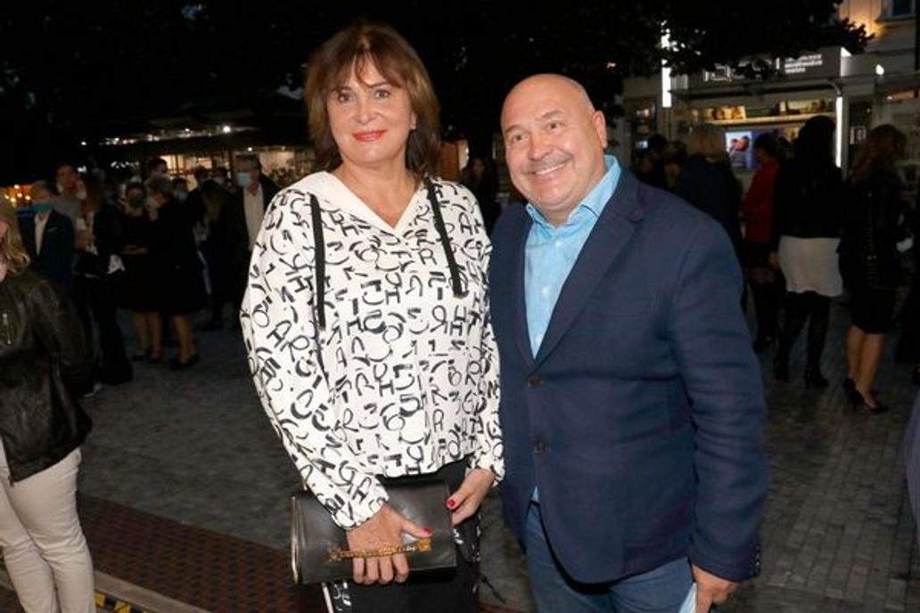 Michal David s manželkou Marcelou