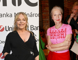 Irena Obermannová a Dagmar Havlová